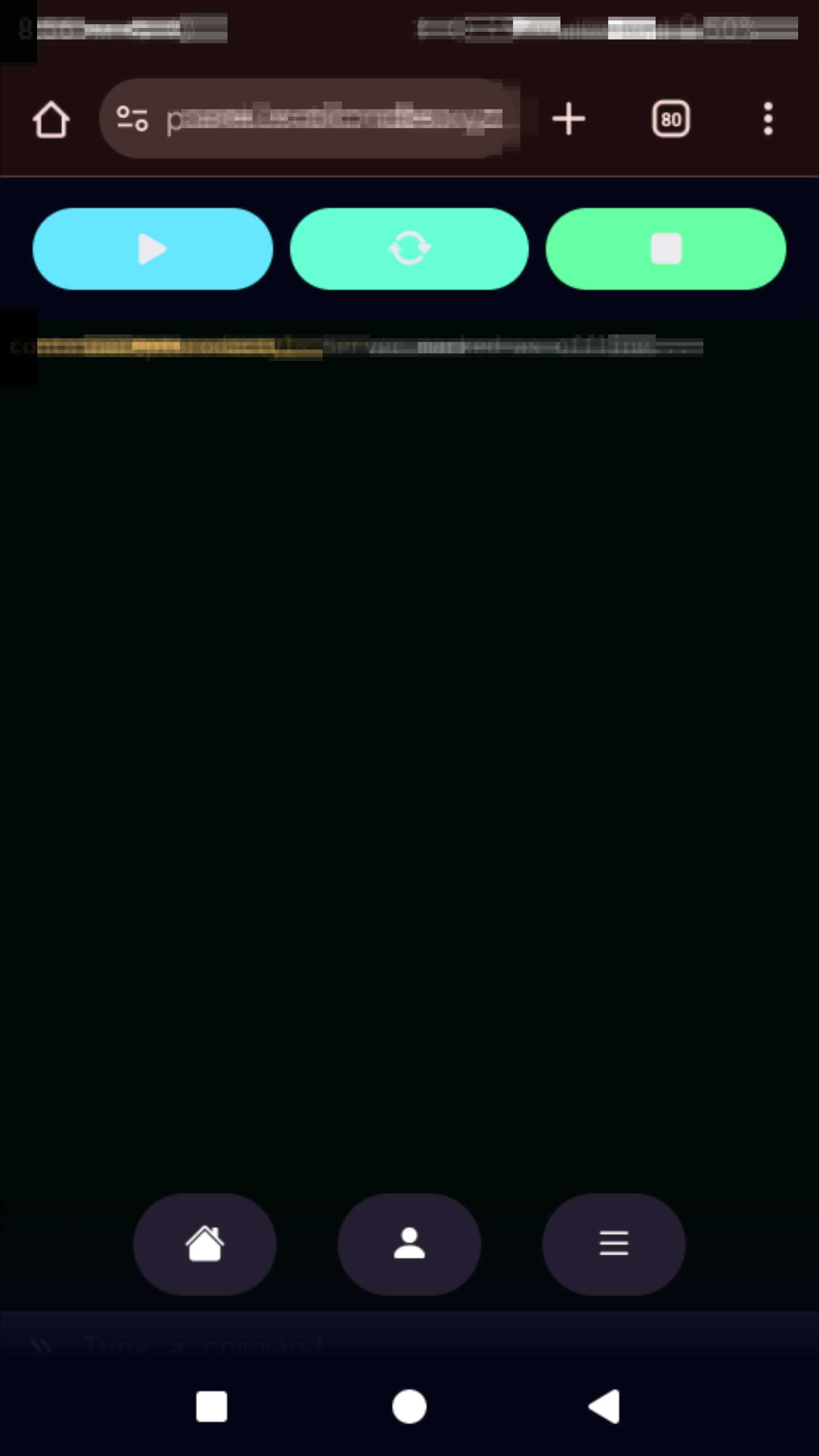 ExoticNodes Mobile Panel